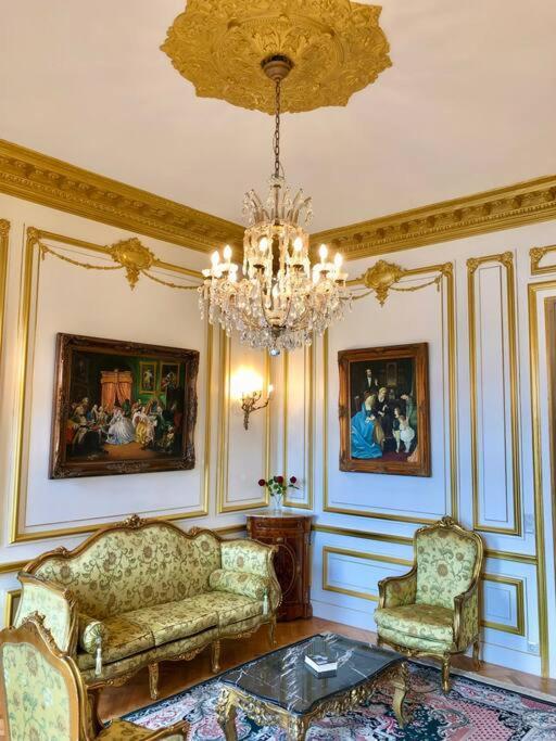 Baroque Danube Panorama Red Apartment Budapesta Exterior foto